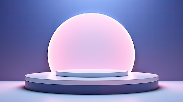 a round glass ball with a purple background.