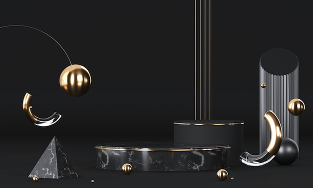 round podium, pedestal or platform