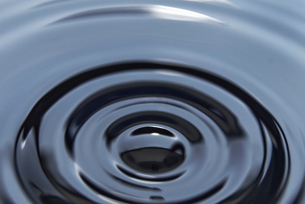 Round ripple on petroleum