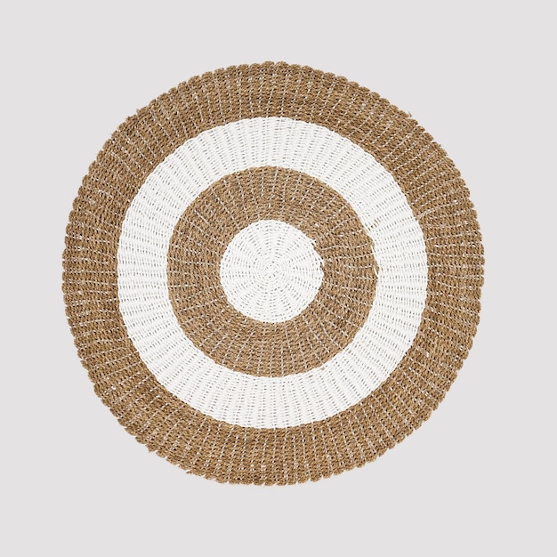 round rug seagrass rattan