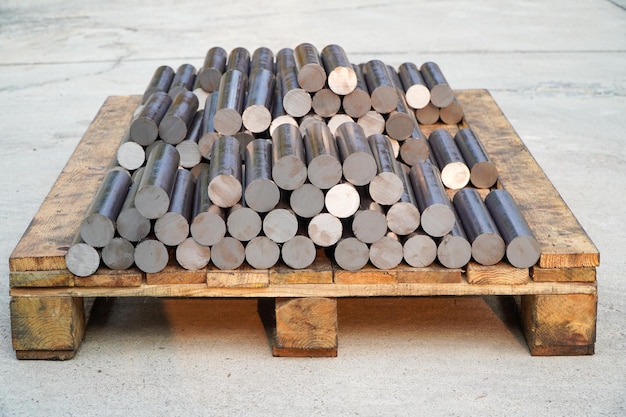 Round steel shaft raw material for automotive parts