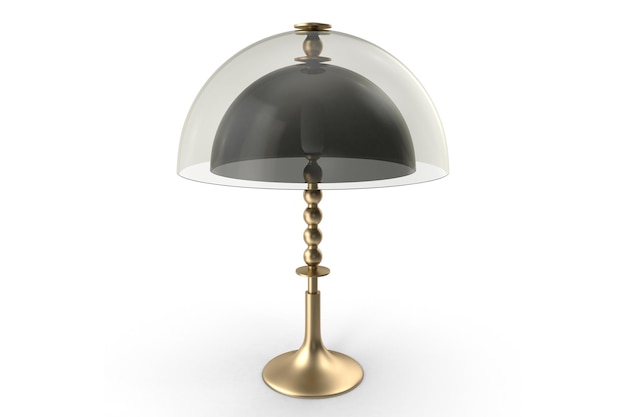 Photo round table lamp