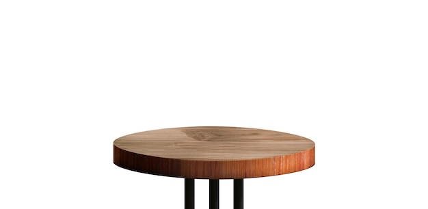 Round table mockup product display stand