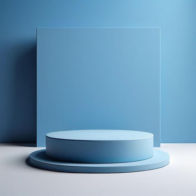 トップと書かれた青いトップの丸いテーブル