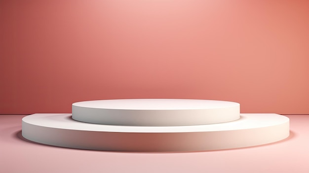 a round table with a white top and a round top.