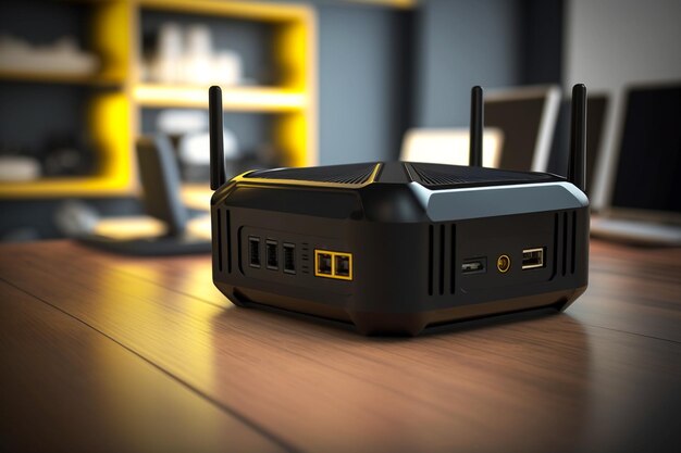 router on the table router is a device that forwards data packets between computer networks creating a set of overlay networks it is connected to two or more data lines from different networks