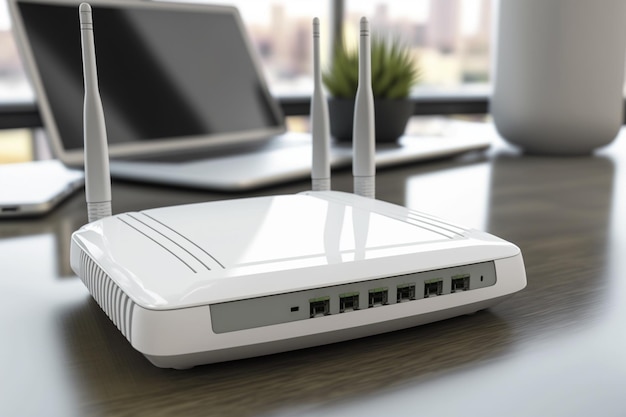 router on the table router is a device that forwards data packets between computer networks creating a set of overlay networks it is connected to two or more data lines from different networks