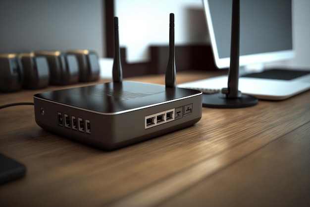 router on the table router is a device that forwards data packets between computer networks creating a set of overlay networks it is connected to two or more data lines from different networks