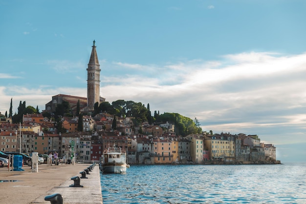 Rovinj stad in Kroatië bij daglicht