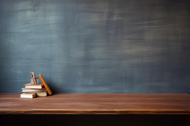 a row of books with a chalkboard behind them that says " the word " on the back.