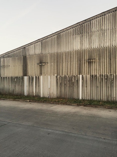 Row of building against sky