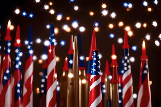 A row of flags with the words " united states " on the bottom.