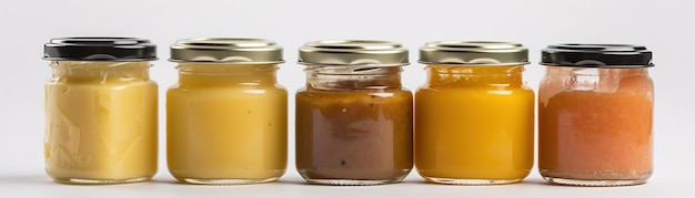 A row of jars of different colors with one that says " the other "