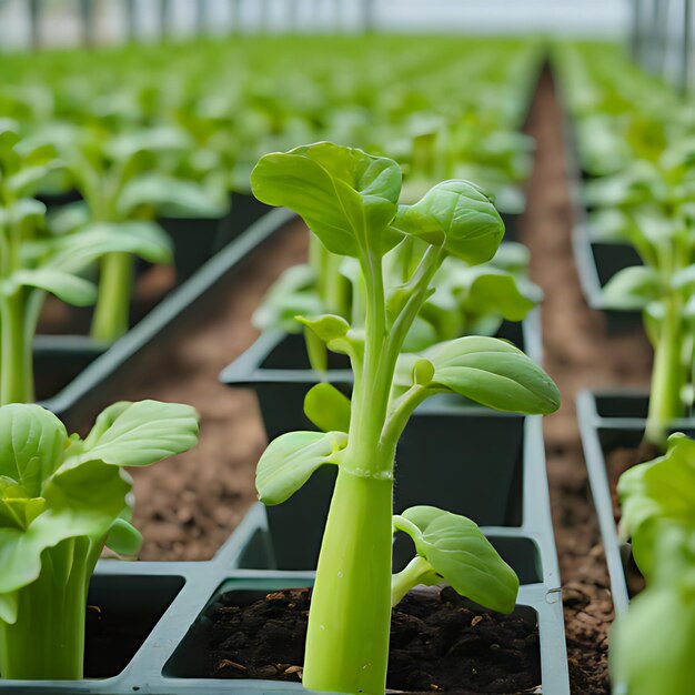 a row of plants with the words quot spring quot on them