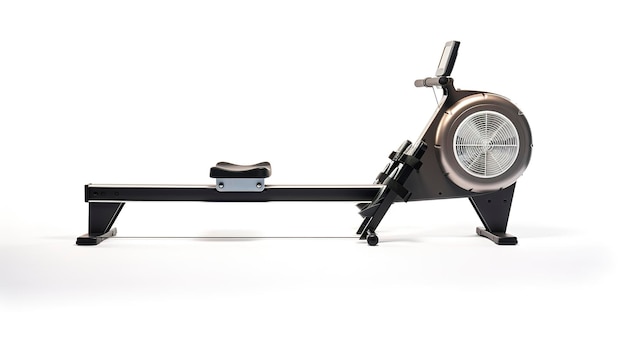 Photo rowing machine