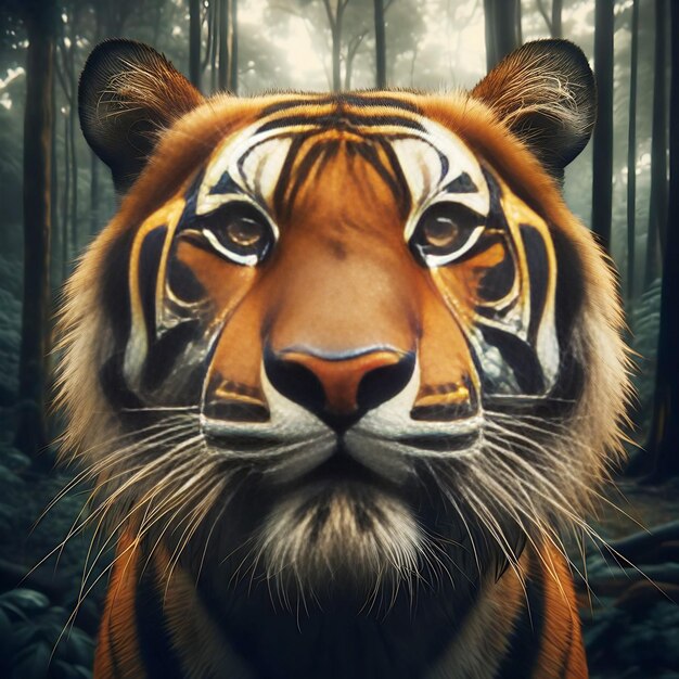 Royal Bengal Tiger Ai generated