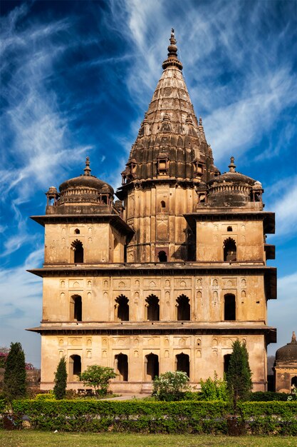 Royal cenotaphs of Orchha