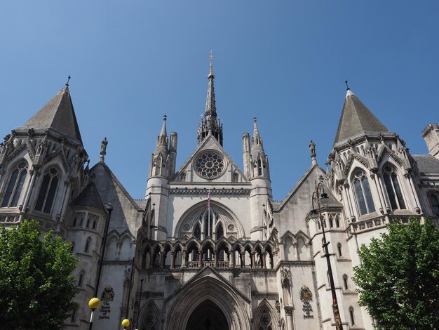 Royal Courts of Justice in London