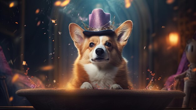 Photo royal dog