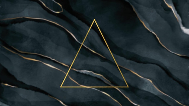 royal elegant golden black triangle wallpaper