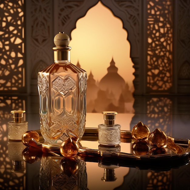 Royal Essence Photograph the opulence and luxury associated with Arabian attar oils