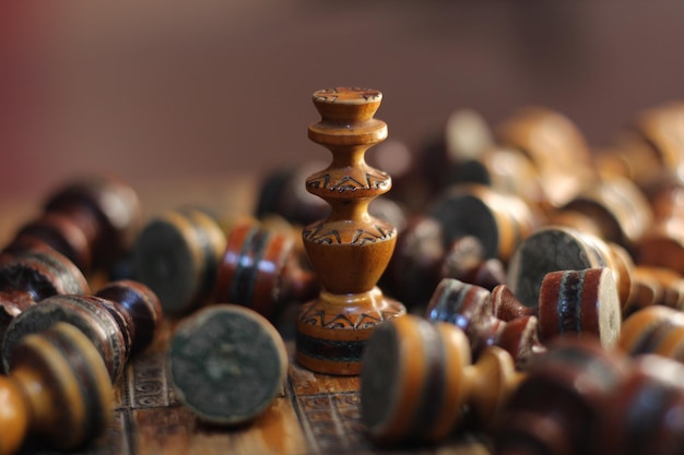 Premium Photo  The royal game of chess strategy mind and mastery on display in highquality imagery
