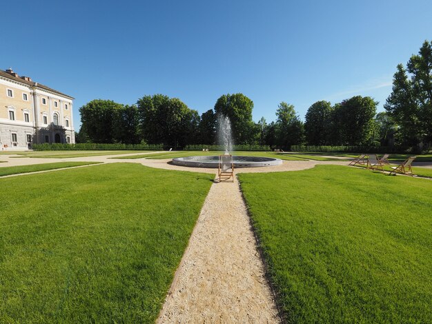 Royal garden in Turin