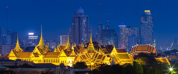 Royal grand palace in Bangkok