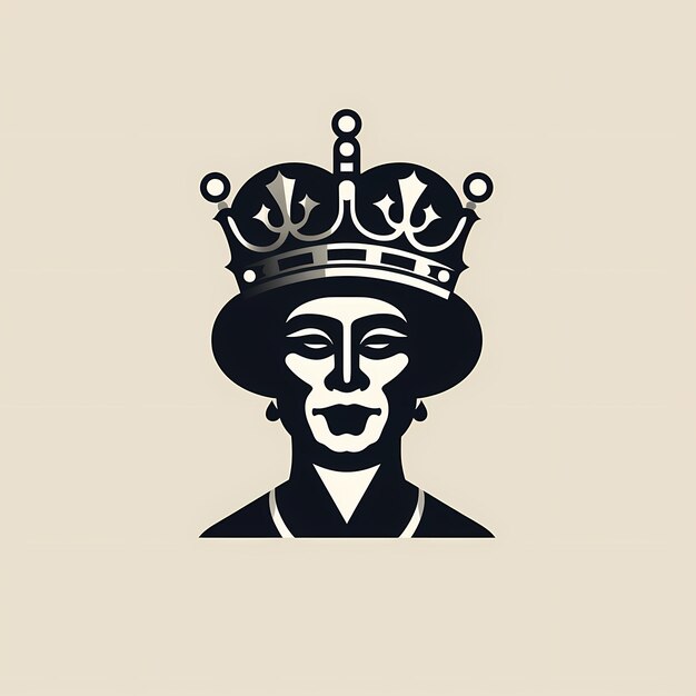 Royal Junction 7 Pictogrammen met een koningin in iPhone Icon stijl