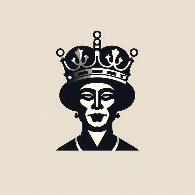 Royal Junction 7 Pictograms Depicting a Queen in iPhone Icon Style