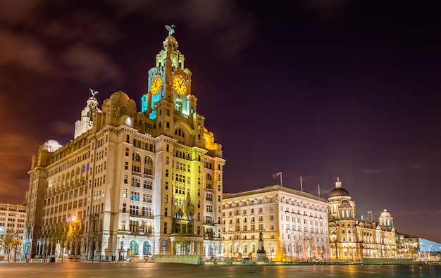 Royal Liver, Cunard 및 Port of Liverpool Buildings