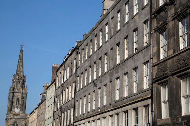 Royal Mile Street, 에든버러, 스코틀랜드, 영국