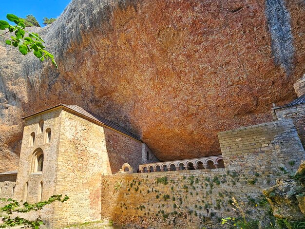 Royal Monastery of San Juan de la Pena in Huesca Aragon