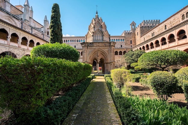 Royal monastery of santa maria de guadalupe caceres spain