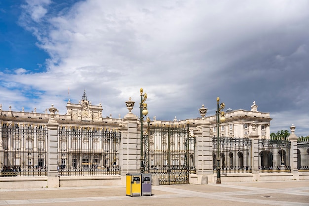 Royal Palace in Madrid Spain