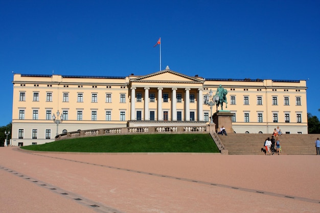 The Royal Palace was built in the first half of the 19th century in Norway