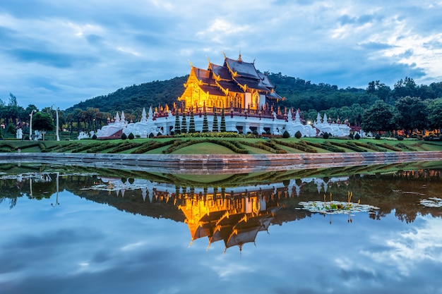 Royal pavilion in flora ratchaphruek park