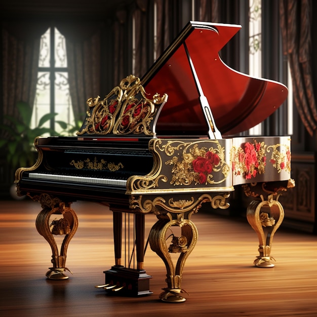 a royal piano on the castel