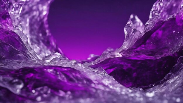 Royal purple and ice flow trendy purple and grey colors background