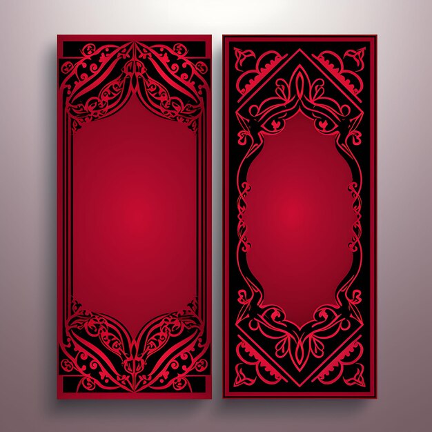 Royal ruby frame deep red and regal color gothicinspired pa phone case design luxury art decor