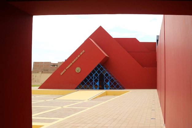 The Royal Tombs of Sipan Museum in Chiclayo City Northern Peru