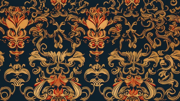 royalty pattern wallpaper