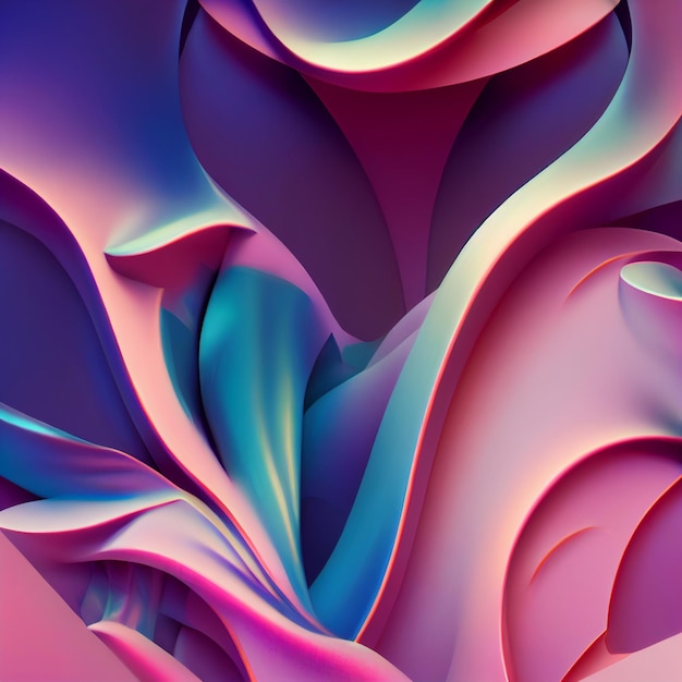 Roze abstracte achtergrond met vormen behang textuur