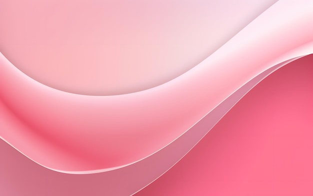 Roze achtergrond met een gebogen ontwerp