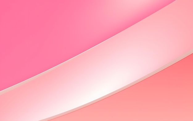 Roze achtergrond met een witte lijn en een roze achtergrond.