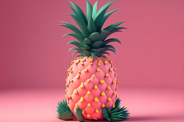 roze ananas