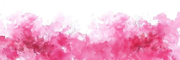 Roze aquarel achtergronden op wit Perfect voor bruiloften en andere evenementen Generatieve AI