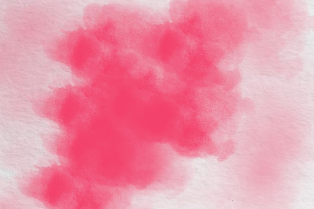 Roze aquarel acryl hand getekende achtergrond