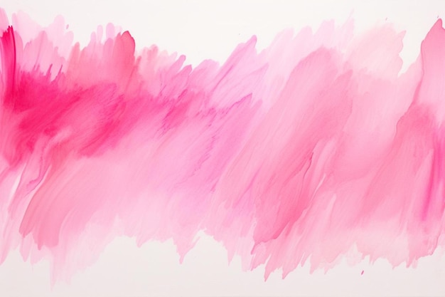 roze aquarel schilderij van een roze en roze waterverf