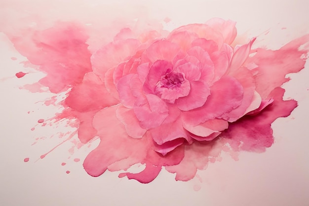 Foto roze aquarel textuur